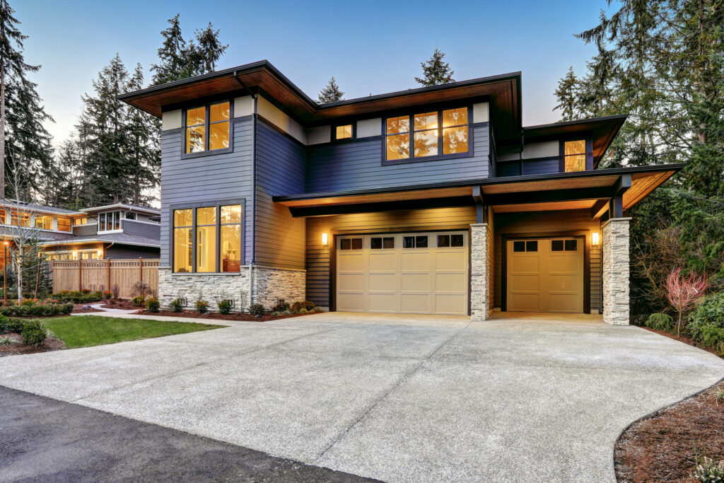 Portrait of a house.